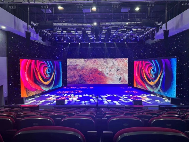 LED display stage